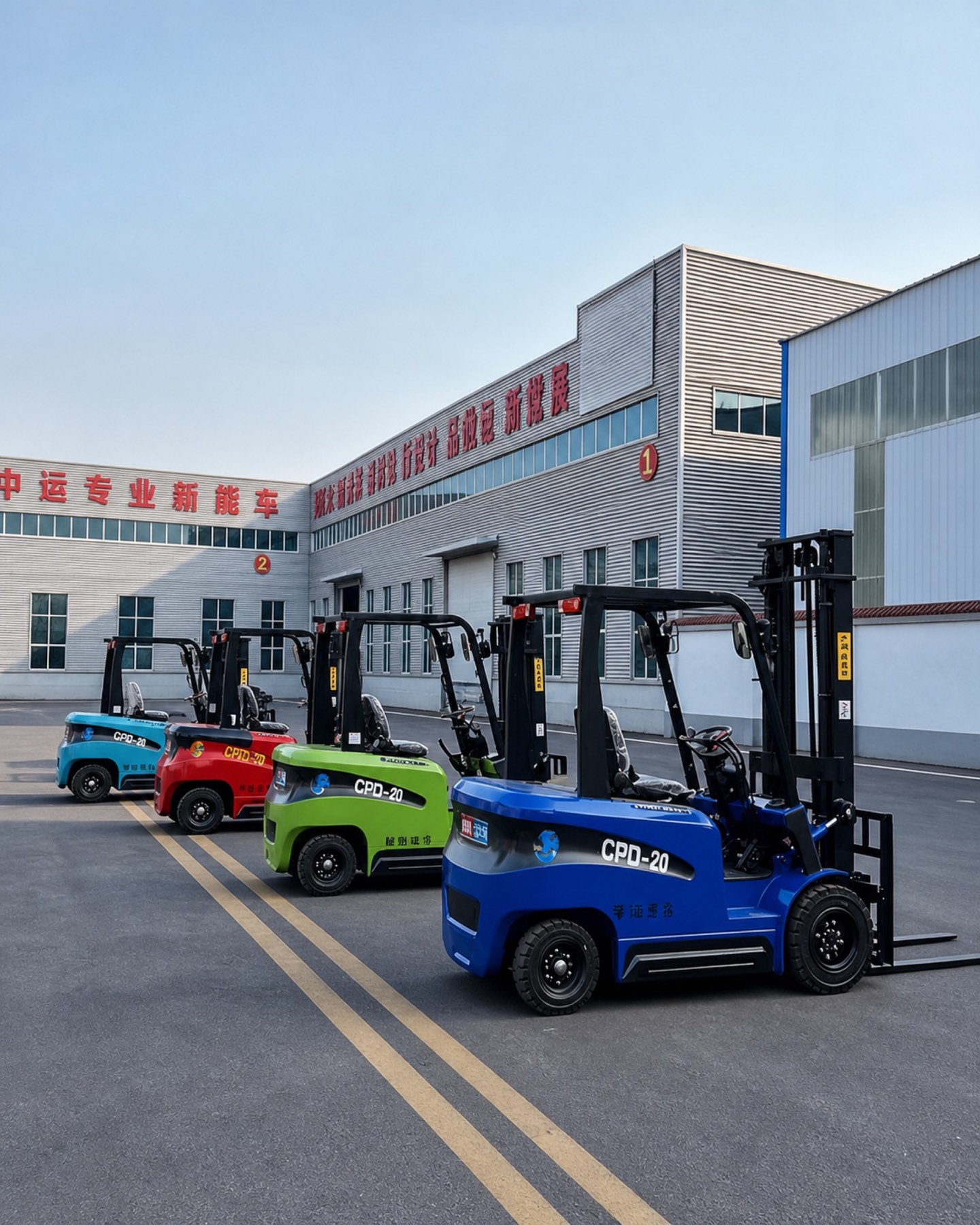 Distributor Starter Range electric forklift application scenario
